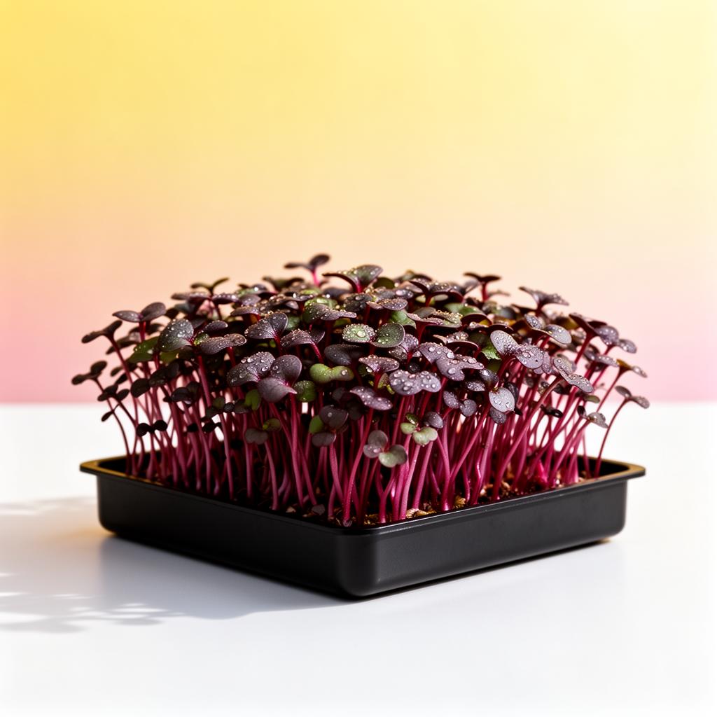 Ruby Chard Microgreen Seed Kit